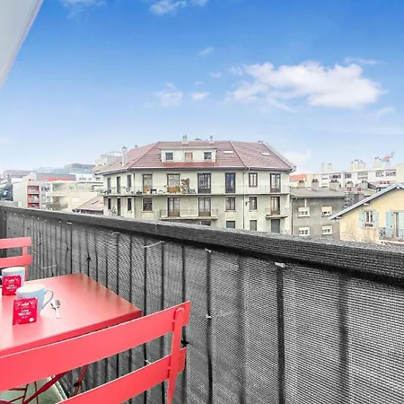Homey Pinky - Proche Centre / Balcon Prive / Wifi Annemasse